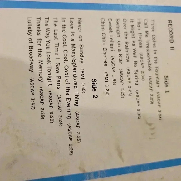 Henri Mancini The Academy Award Songs 2 LP Vinyl album - Picture 4 of 8